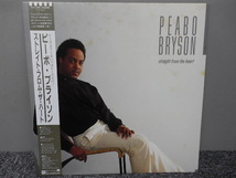 PEABO BRYSON・ピーポ・ブライソン / STRAIGHT FROM THE HEART (帯あり・国内盤) 　 　 LP盤・P-11491_画像2