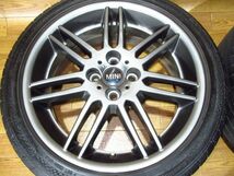 BMW(R56系)ミニMINI純正BBS 7J-17 off+48 pcd100/4H コンチネンタル 205/45R17 17インチアルミホイール+タイヤ4本 BBS RD416/6778426_画像4