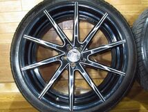 LEXANI CSS-15 9J-22 off+15 pcd108/5H コンチネンタル 265/35ZR22(265/35R22)22インチアルミホイール+タイヤ4本 ランドローバー？ボルボ？_画像4