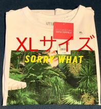 新品即決！★XLサイズ★セレブレイティング★ソフィア・コッポラ★SORRY WHAT グラフィックTシャツ★ユニクロ★_画像1