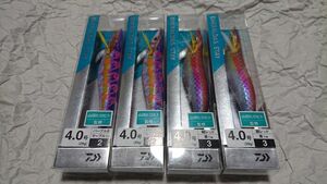 ダイワ エメラルダス ステイ 4.0号 29g 4個セット 新品3 daiwa EMERALDAS STAY 4本セット 山田ヒロヒト デカアオリ モンスター 春イカ