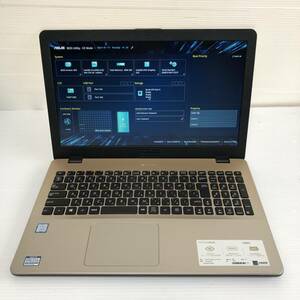 ジャンク扱い　 BIOS起動確認済　ASUS VivoBook F542U　Core i5 8250U メモリ 4GB DVDスーパーマルチ 15.6インチ FULLHD