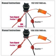 ハイフラ防止 抵抗器キット 抵抗器 24V 50W 27Ω LED ウインカー ウインカーキャンセラー 高速点滅防止 dkq02_画像4