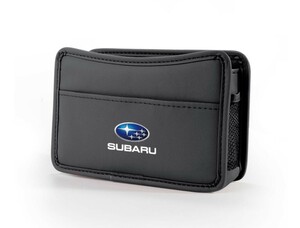 * new goods * Subaru * emblem car storage case car waste basket in-vehicle storage tissue storage small articles go in smartphone storage 4 сolor selection 