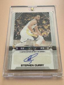 2022-23 Leaf Basketball Stephen Curry ステフィンカリー Limited Edition Of Only 25 Copies 世界25枚限定 直筆サインカード panini NBA