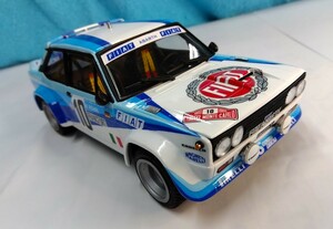 イタレリ 1/24 フィアット 131 アバルト ラリー FIAT 131 Abarth Rally（1980 Montecarlo Rally Winner) 完成品　レア　ジャンク