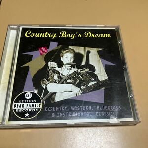 CD オムニバス　33 3/3 edition country boy's dream カントリー　ロカビリー　ウェスタン　ブルーグラス