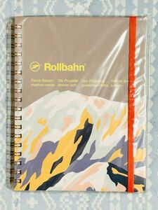 ロルバーン① Rollbahn 限定 　製本版　DELFONICS デルフォニックス ポケット付メモL リングノート