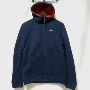 14年製 Patagonia Insulated Better Sweater Hoody パタゴニア インサレーテッド ベター セーター フーディ ジップ パーカー ネイビー 紺 S