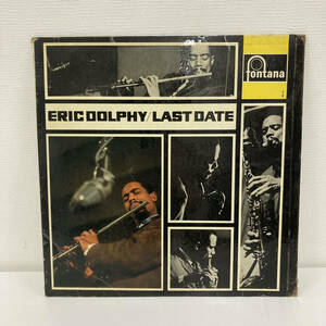 Eric Dolphy エリックドルフィー Holland Fontana MONO 681008 ZL オリジナル LAST DATE レコード LP
