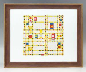 新品☆額付アートポスター◇ピエト・モンドリアン☆Piet Mondrian☆絵画☆壁掛け☆抽象☆インテリア☆114