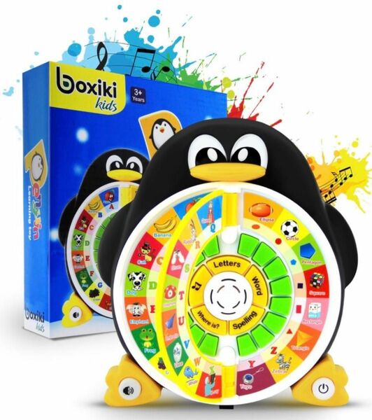 ラスト1点 Boxikiキッズによる電子学習ゲームとペンギンABC学習教育玩具