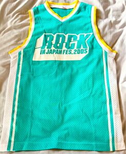 ロックインジャパンフェス 2005 バスケット Tシャツ ビブス