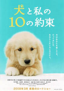 映画チラシ 和い 2008 犬と私の10の約束 ■ 本木克英 | 田中麗奈 | 加瀬亮 | 福田麻由子 | 池脇千鶴 | ピエール瀧