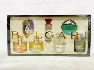 H607*3　未開封　BVLGARI　ブルガリ　ミニ香水7点セット　EXCLUSIVE TO TRAVEL RETAIL　5ml×7　ミニチュア　コレクション　パフューム
