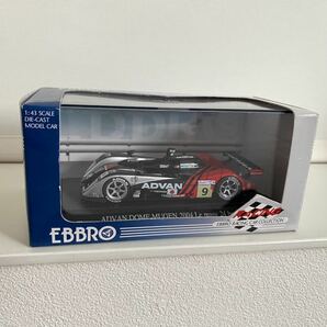 ★送料込み★ EBBROエブロ1/43 2004 Le mans 24h ADVAN DOME S101 MUGEN No.9 ル・マン24時間 童夢無限 アドバン KONDOレーシング