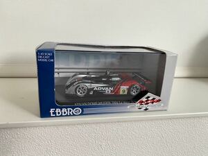 ★送料込み★ EBBROエブロ1/43 2004 Le mans 24h ADVAN DOME S101 MUGEN No.9 ル・マン24時間 童夢無限 アドバン KONDOレーシング