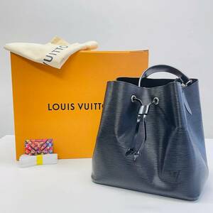 1円スタート！ルイヴィトン エピ ネオノエ M54366 SR3159 3WAYバッグ LOUIS VUITTON ノワール 黒 NOIR