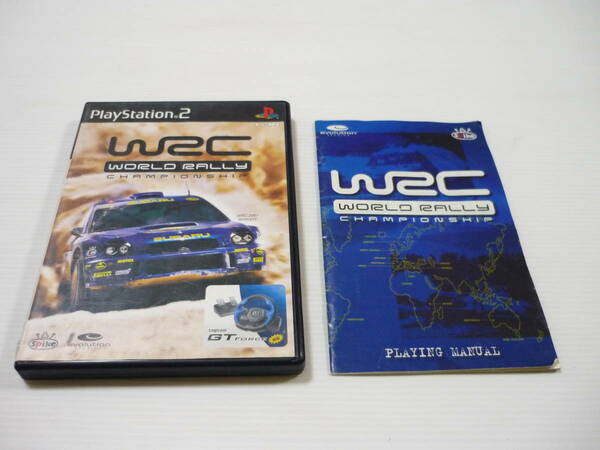 [管00]【送料無料】ゲームソフト PS2 ワールド・ラリー・チャンピオンシップ WRC WORLD RALLY CHAMPIONSHIP SLPS-25099 PlayStation