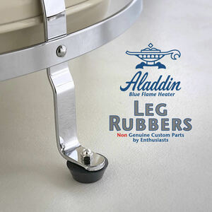 Aladdin Leg Rubbers ＊ ! 限定価格 ! アラジン ストーブ レッグラバーズ LR03 ブラック ゴム脚 ゴム足 スリッパ カスタム パーツ 送無!!!!