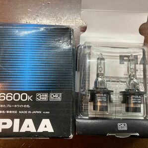 最終お値下げ　PIAA 純正交換HIDバルブ D4U(D4R/D4S) 6600K HL662 