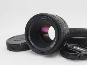 ★良品★NIKON ニコン AF NIKKOR 50mm F1.8 D　#D971