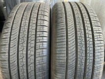 【22・23年製溝有】235/50R20 104W 4本 PIRELLI SCORPION ZERO ALL SEASON J LR【中古/埼玉より発送】_画像2