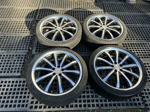 WORK VARIANZA V5S 18in×7.5JJ +50 PCD100 5穴 4本【中古/埼玉より発送】