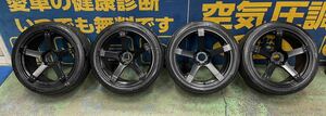 Pro drive GC-05N 18×10J 5-114.3 ＋15 ４本セット　カラー　フラットブラック