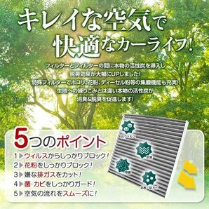 【純正交換用】エアコンフィルター クラウン(ロイヤル/マジェスタ/アスリート/エステート) GS171・JZS17#・UZS17# H11.9～H13.8 純正品番の画像2