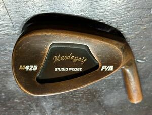Masda golf STUDIO WEDGE M425 P/A 48° マスダゴルフ スタジオウェッジ 特注 銅メッキ仕上げ ヘッド単体