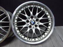 希少 BMW E38 純正OP クロススポークコンポジットⅡ BBS 製 18インチ E60 E61 E46 E36 E34 Z3 Z4 E90 E91 M3 M5 E85 E86 E84 E83 E89 _画像3