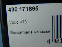 中期黒箱ミニチャンプス1/43ボルボ旧型V70ワゴン・スイス/フランス・ヴォードワ郡GENDARMERIE国家憲兵隊ポリスカー白・美品/箱付_画像10