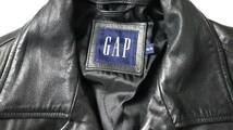 90s オールドギャップ レザーカーコート GAP leather 90年代 M メンズ ジャケット 革ジャン Schott コート ショット LONDON Paul Smith_画像3