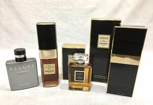 CHANEL/シャネル 香水 ALLURE HOMME SPORT/No 5/COCO 4点セット tktkt