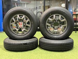 新車外し　JB74 ジムニーシエラ純正　15インチ　BRIDGESTONE DUELER H/T 195/80R15