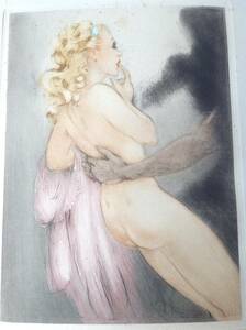 LE 30 JUILLET 1949 LOUIS ICART LESAMOURS de PSYCHE de CUPIDON エッチング 挿画本