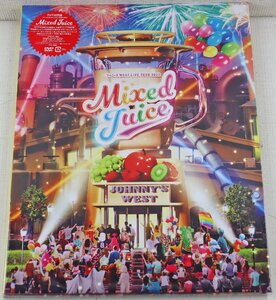 P◎中古品◎DVDソフト『ジャニーズWEST LIVE TOUR 2022 Mixed Juice 初回盤』 JEBN-0325～0326 2枚組 ジャニーズ ブックレット付き