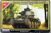 S◇ジャンク品◇プラモデル 1/35 ドイツ38(t) 戦車 E/F型 35020 トライスター/Tristar ※内袋開封・パーツ未確認_画像1