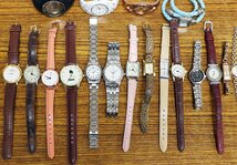 S◇ジャンク品◇腕時計等 37点 まとめて セット SEIKO/CITIZEN/G-SHOCK/SCRIPT/moz/mira schon/NINA RICCI 他 ※動作未確認_画像4