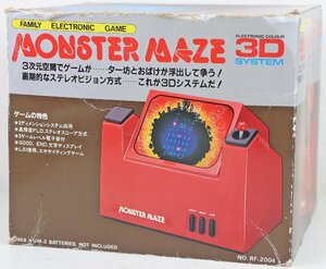 S◎ジャンク品◎電子ゲーム機『モンスターメイズ』 RF-2004 ファミリーエレクトロニックゲーム JIM LSI 3Dシステム MONSTER MAZE 箱付き