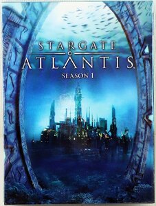 S◇中古品◇DVD-BOX 8枚組 STARGATE ATLANTIS SEASON1 20世紀フォックス スターゲイトアトランティス 三方背ケース・小冊子つき