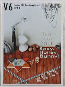P◎中古品◎DVDソフト『V6 live tour 2011 Sexy. Honey. Bunny! 初回生産限定 SEXY盤』 AVBD-91928～9/B～C 4枚組 ※デジパック破損あり