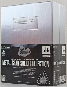 S◎中古品◎ゲームソフト『メタルギア20thアニバーサリー METAL GEAR SOLID COLLECTION』 PS2/PSP VW353-J1 KONAMI 20周年記念限定