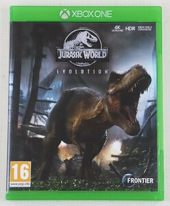 P★中古品★ゲーム XBOX ONEソフト EU版 『JURASSIC WORLD EVOLUTION/ジュラシック・ワールド・エボリューション』 FRONTIER/フロンティア