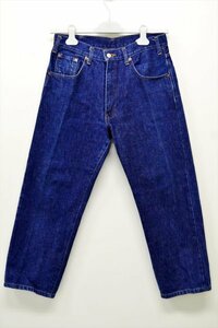 KM528●中古品●Levi's リーバイス 502xx　502-0003　復刻デニム/ジーンズ W33　ビッグE　赤耳　日本製