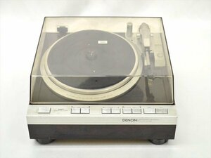 KM529●ジャンク品●DENON デノン DP-47F　フルオート レコードプレーヤー/ターンテーブル + グレース F-8 カートリッジ