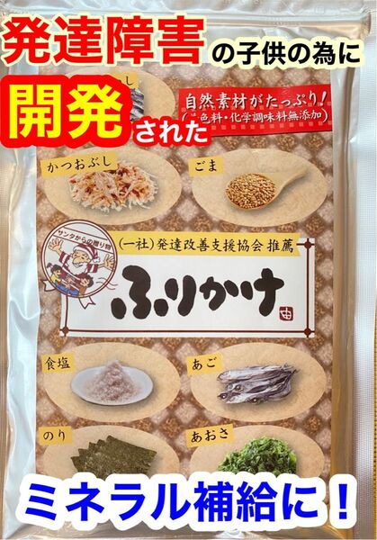 発達障害の子のために開発されたミネラル豊富なふりかけ『サンタのふりかけ 100g』 1526円 ふりかけ＃発達障害＃発達の遅れ