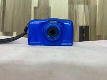 Nikon ニコン COOLPIX W100 ブルー １台 1-10-D_画像1