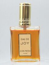 ◆残量たっぷり JEAN PATOU ジャンパトゥ EAU DE JOY オーデジョイ オードジョイ 香水 フレグランス 容量記載無し 高さ約9.9cm◆_画像1